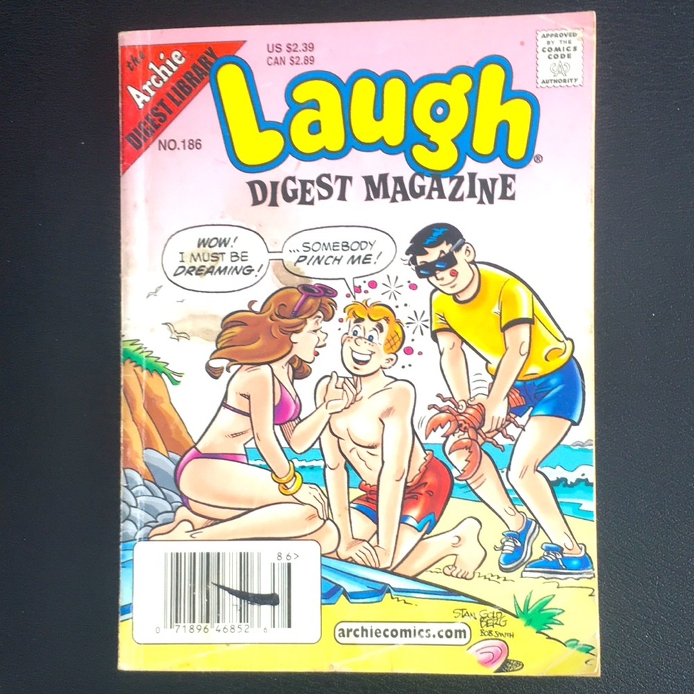 The Archie Digest Library. Laugh Digest Magazine No. 186